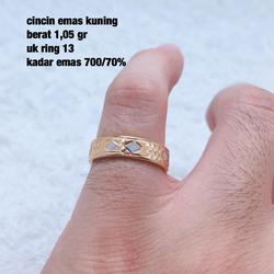 Jual Cincin Emas 1 Gram Di Dki Jakarta Harga Terbaru 2021