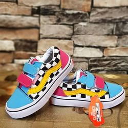 vans retro rainbow