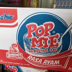 Popmie rasa ayam 1 dus isi 24 cup