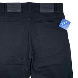 ZG BOSS Celana Jeans Stretch Pria Warna Hitam (Super Black)