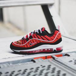 nike air max 98 black and red