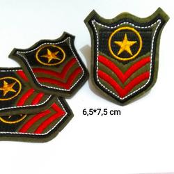 Iron patch bordir Army