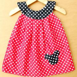 Jual LONG DRESS MICKEY MOUSE MURAH 