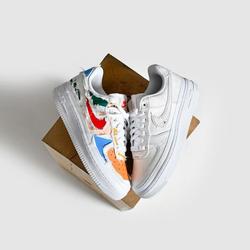 nike air force 1 tear off
