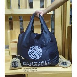 TAS BAG LIPAT SERUT PARASUT SINTEX BELANJA SOUVENIR SUVENIR UNIK