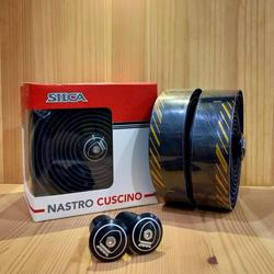 SILCA Nastro Cuscino fietsstuurtape, zwart, 3,75 mm, extra dikke