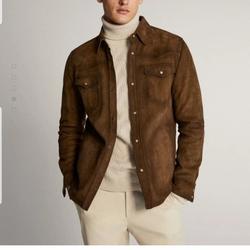 massimo dutti shearling jacket