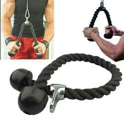 Alomejor Workout Pull Rope Heavy Duty Solid Gym Cable Attachment Triceps Cable Cord Fitness Bodybuilding Ropes Alomejor Workout Pull Rope Heavy Duty Solid Gym Cable Attachment Triceps Cable Cord Fitness Bodybuilding Ropes