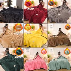 Selimut Bulu Tebal Polos 180x200 Super Halus Lembut Termurah Terlaris