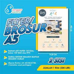 Jual Brosur 1 Lembar Terlengkap Harga Grosir Murah November 2021