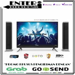 SHARP 2T C32BD1I TG - LED DIGITAL TV 32 INCH TOWERSPEAKER 2TC32BD1I TG