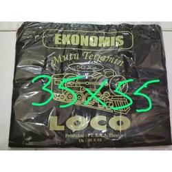 35x55 CM LOCO Plastik Kresek /KANTONG SAMPAH /TRASH BAG /Polybag MURAH