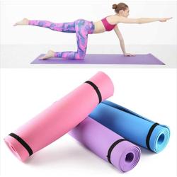 matras yoga mat 6mm tebal senam gym pilates - Orange