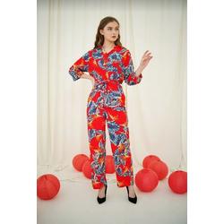 Pajamas Baju Tidur Wanita Motif Flowers Kekinian Short Pant Emely