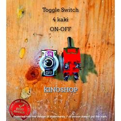 Jual Toggle Switch 4 Kaki 15A ON-OFF 250VAC - Jakarta Barat - KALEA ...