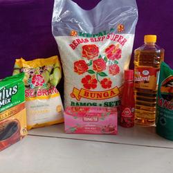 PAKET HEMAT KELUARGA ( BERAS BUNGA 5KG )