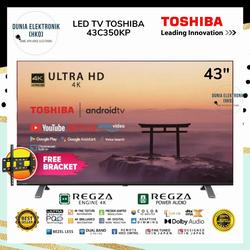 LED TV TOSHIBA 43C350KP 43 INCH SMART ANDROID TV UHD 4K REGZA DOLBY