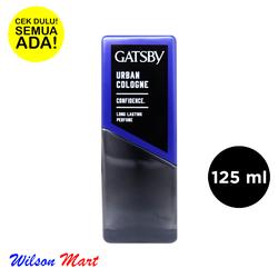 GATSBY URBAN COLOGNE CONFIDENCE 125 ML LONG LASTING PERFUME
