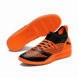 puma future orange and blue