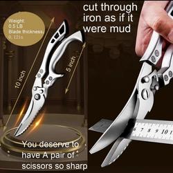 Gunting Dapur Stainless Steel PREMIUM Kitchen Shear Scissors TAJAM