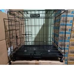 Kandang Hewan OCTAGON K205 Besi Lipat dengan Roda Khusus INSTAN DAN SA