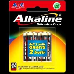 Baterai AAA/ A3 ABC ALKALINE LR 3 / AM 4/ 24A/ LR3 / AM4/ 24 A / R 03