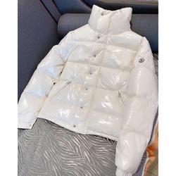 moncler shiny blue jacket
