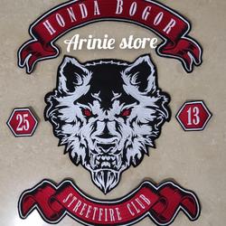 CUSTOM EMBLEM,PATCH UKURAN PUNGGUNG