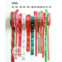 Pita Natal (1 roll) Grossgrain Premium Christmas Ribbon | Termurah
