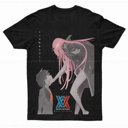 Jual Kaos Tshirt Anime Zero Two naked Darling in the franxx - Jakarta