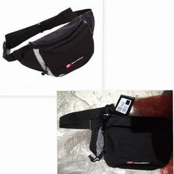 tas LOTTO WAIST BAG TEAM BLACK K3502 BARU NEW TAG ORIGINAL sport haria