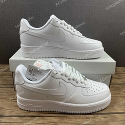 white nikes low top