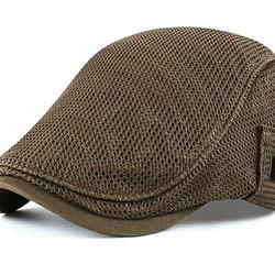 Jual Men Breathable Summer Beret Caps 