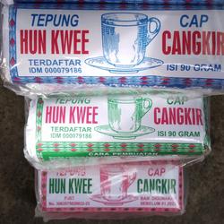 Tepung Hunkwee tepung dawet warna PUTIH / HIJAU / MERAH Cap Cangkir 9