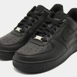 Jual Nike Air Force 1 Full Black Model 