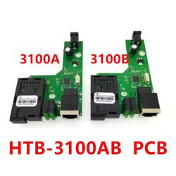 PCB Board NetLINK HTB-3100 A+B Fiber Optic Optical Media Converter