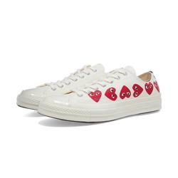 cdg black low top