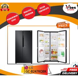 jual kulkas lg side by side murah