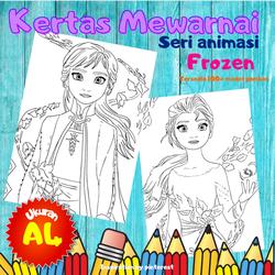 Jual Buku Mewarnai Frozen 2 Murah Harga Terbaru 2021