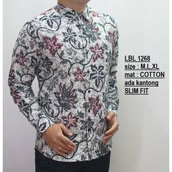 Jual Batik Putih Lengan Panjang Model Desain Terbaru Harga November 2021
