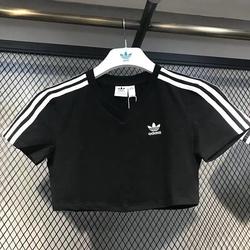 crop top adidas hoodie