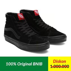 Jual Vans Sk8 Hi All Black Model 