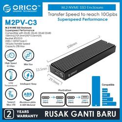 ORICO M2PV-C3 SSD Enclosure M.2 NVMe M2 PCIe USB 3.0 External Case