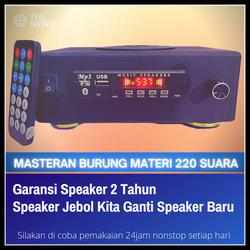 MASTERAN BURUNG MP3 SONIC MASTER