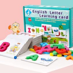 English Letter Learning Card mainan edukasi belaja huruf flash card