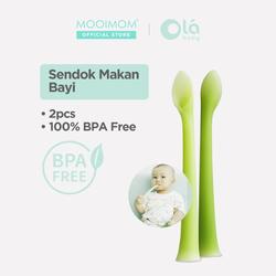 OLABABY Feeding Spoon - 2Pk - Sendok Makan Bayi Anak