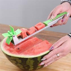 Watermelon Slicer Cutter Windmill Fruit Melon Stainless Steel Kitchen Tool Watermelon Slicer Cutter Windmill Fruit Melon Stainless Steel Kitchen Tool