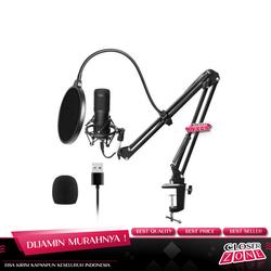 Jual SOUNDTECH Microphone USB Plug & Play Stand Table Mic BM 800 / BM ...