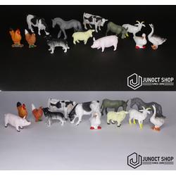 Click N Play Jumbo Farm Animal Figurine Playset Assorted 7Piece Realistically Designed Plastic Farm Animals for Kids & Toddlers Click N Play Jumbo Farm Animal Figurine Playset Assorted 7Piece Realistically Designed Plastic Farm Animals for Kids & Toddlers