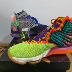 lebron 17 green and white